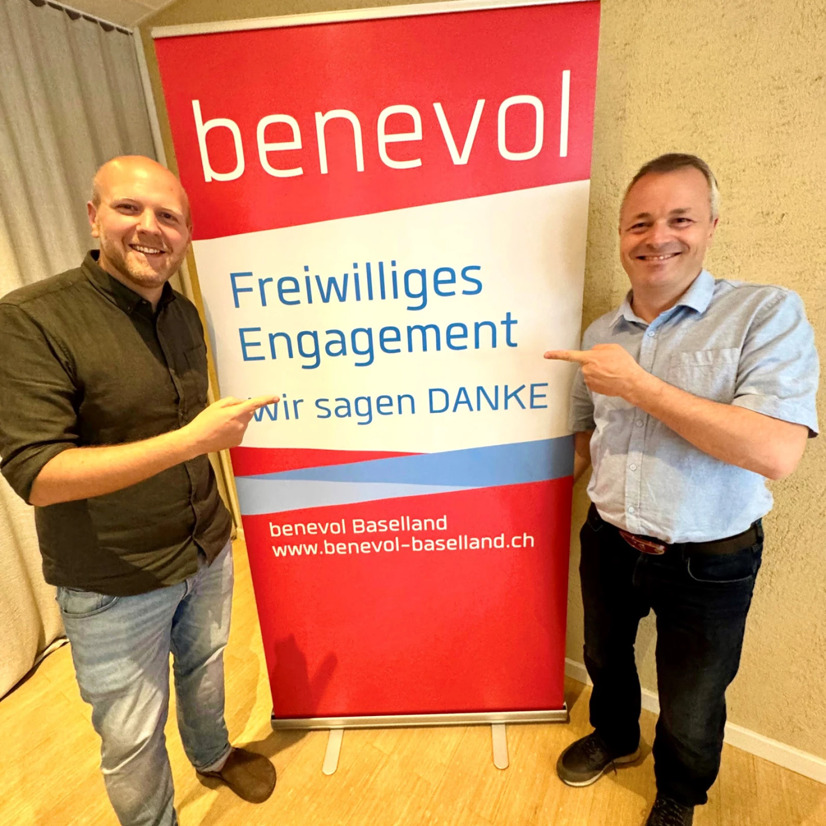 Zwei neue Vorstandsmitglieder von benevol Baselland 2025