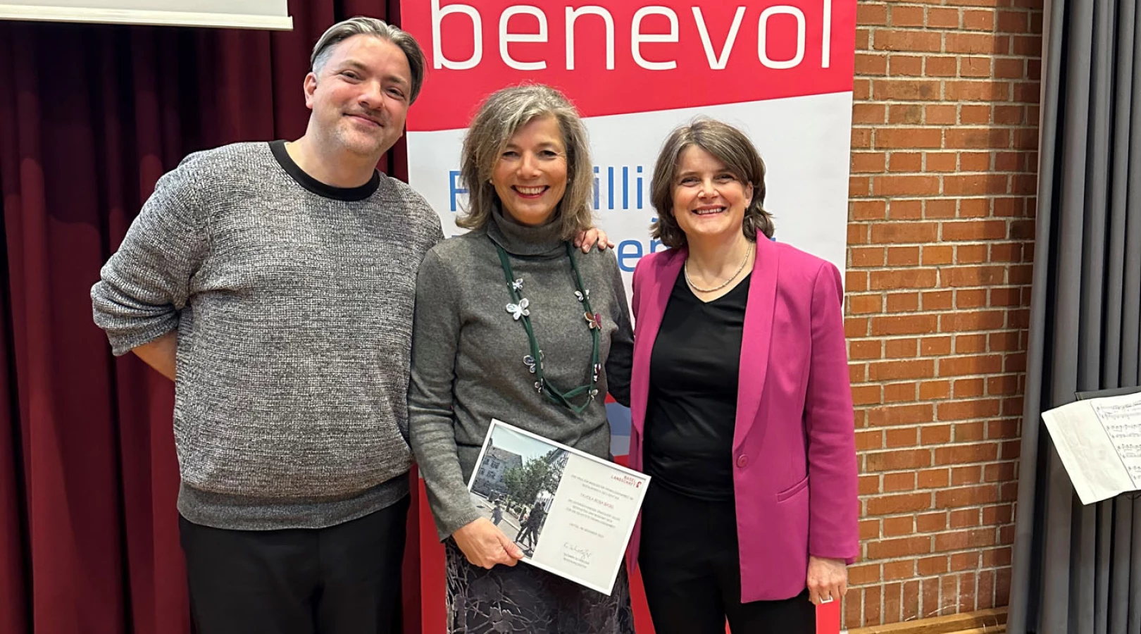 Gewinnerin Baselbieter Freiwilligenpreis 2023 in Arlesheim