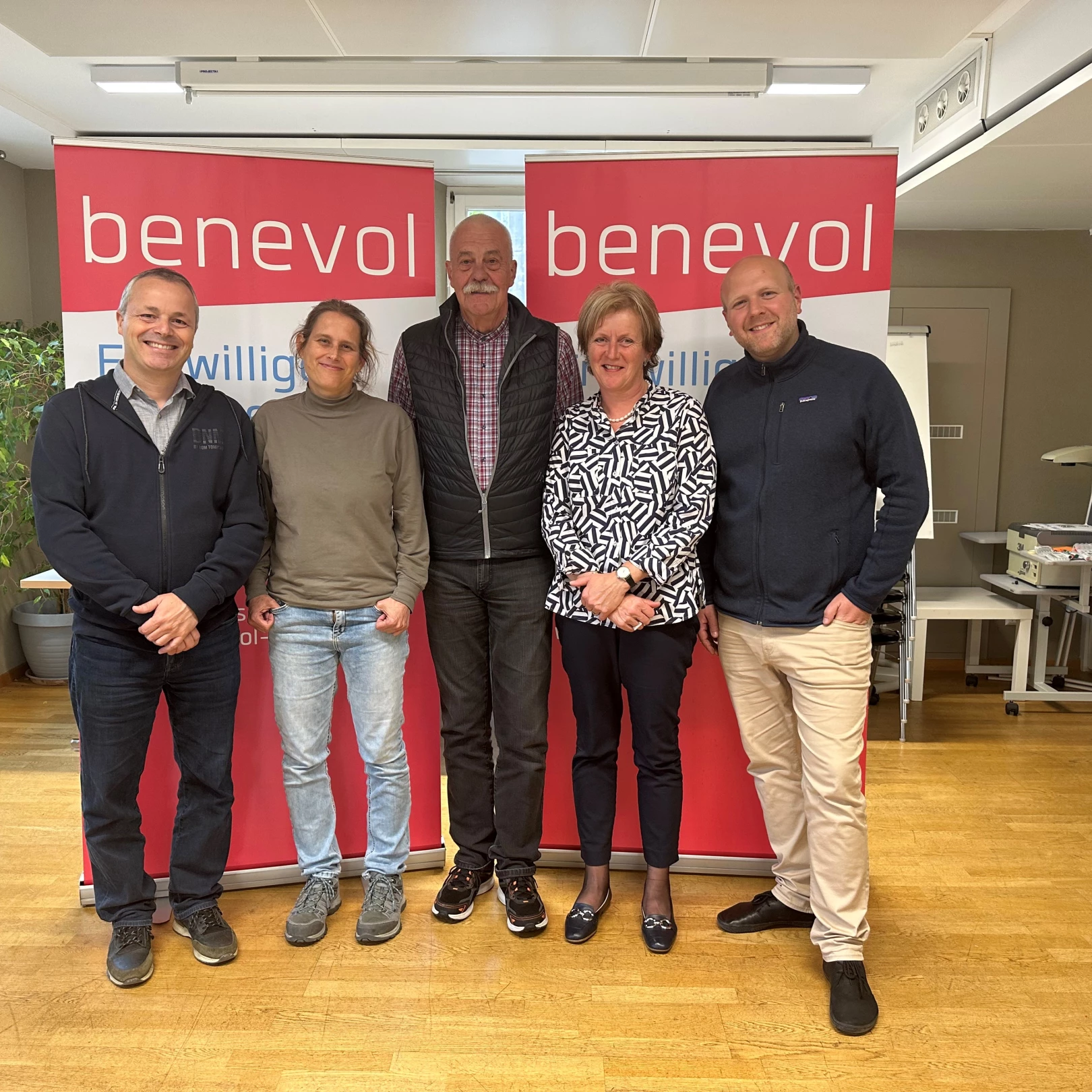 Vorstandsmitglieder benevol Baselland 2026