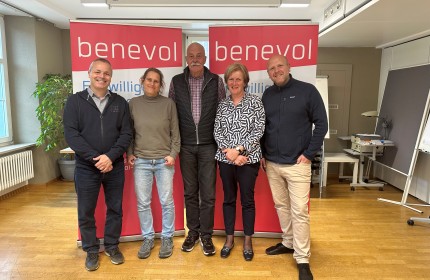 Vorstandsmitglieder benevol Baselland 2026
